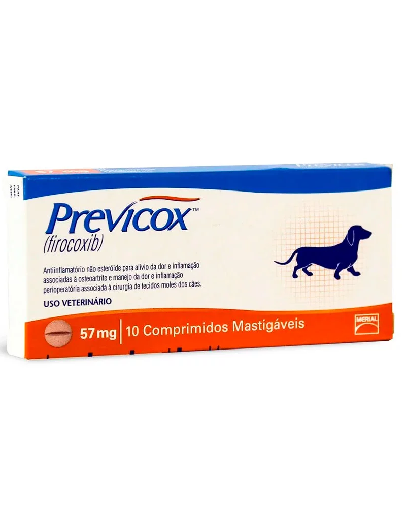 Previcox Dog 57mg C/10 Comprimidos