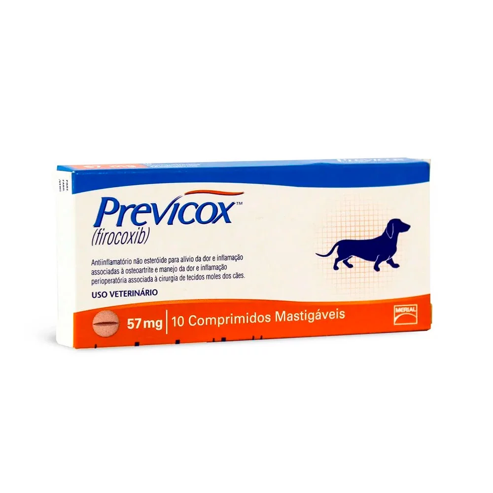Previcox Dog 57mg C/10 Comprimidos