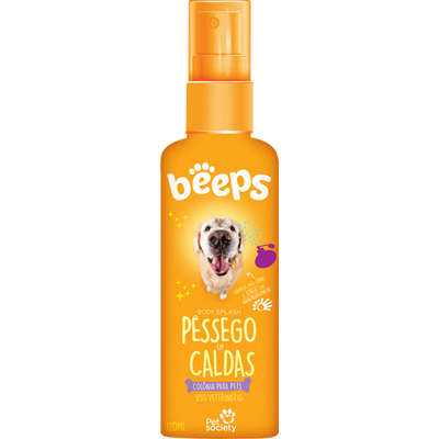 Beeps Body Splash Pessego Em Calda 120ml