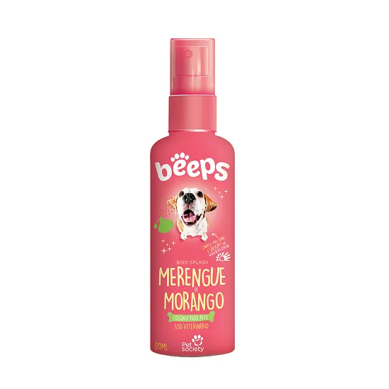 Beeps Body Splash Merengue De Morango 120ml