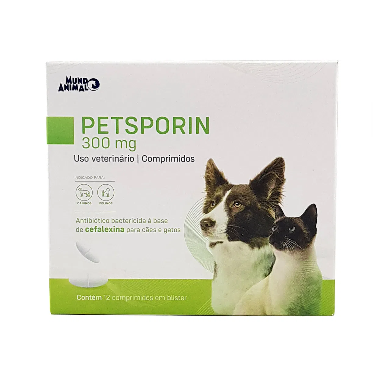 Petsporin 300 Mg 12 Cp