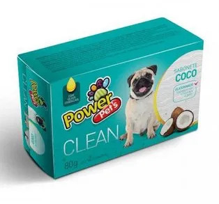 Sabonete Power Pets Clean Coco 80g